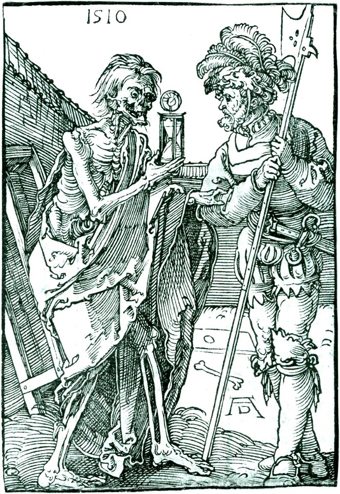 Duerer tod und landsknecht