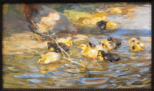 Ducks (Rudolf Schramm-Zittaus) - Nationalmuseum - 18690