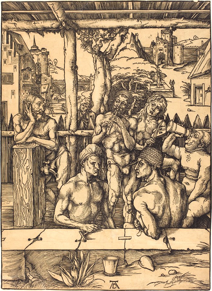 Albrecht Dürer - Bath House (NGA 1941.1.40)