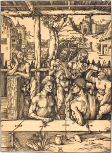 Albrecht Dürer - Bath House (NGA 1941.1.40)