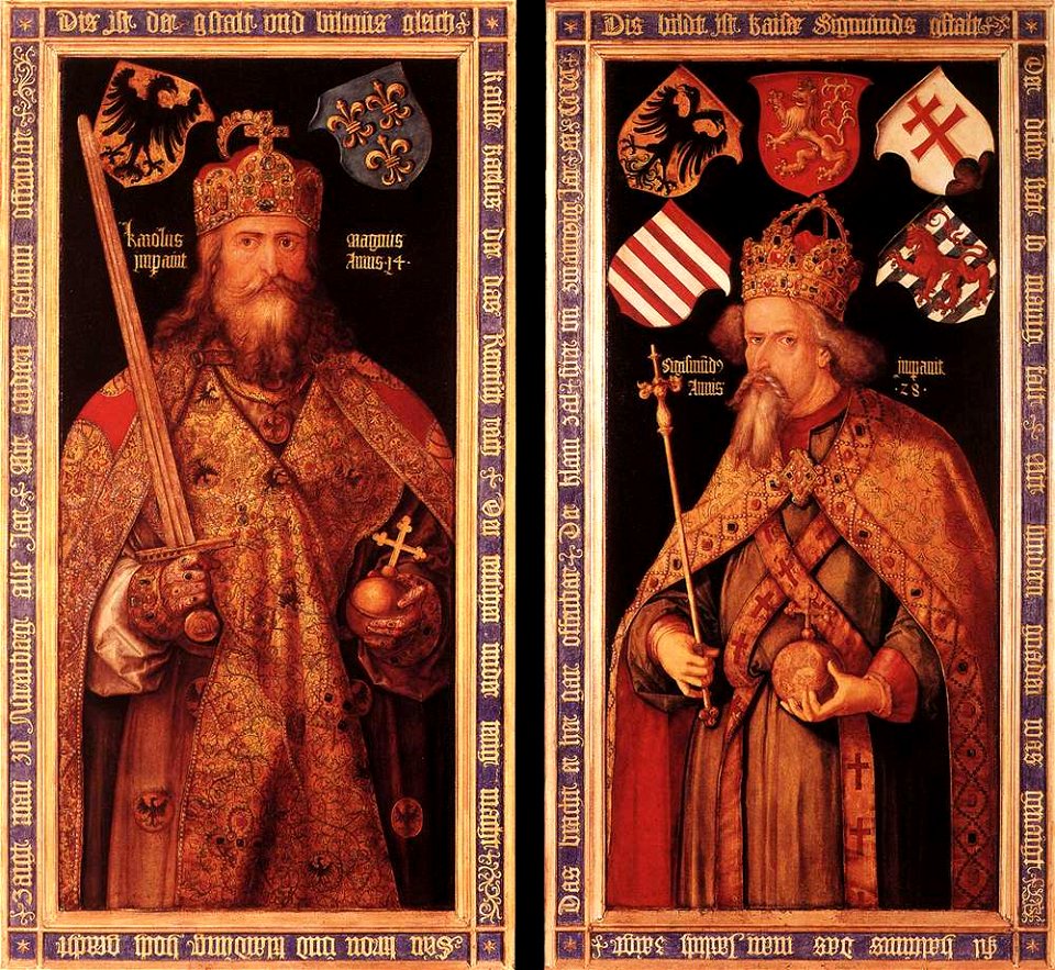 Albrecht Dürer - Emperor Charlemagne and Emperor Sigismund - WGA06997