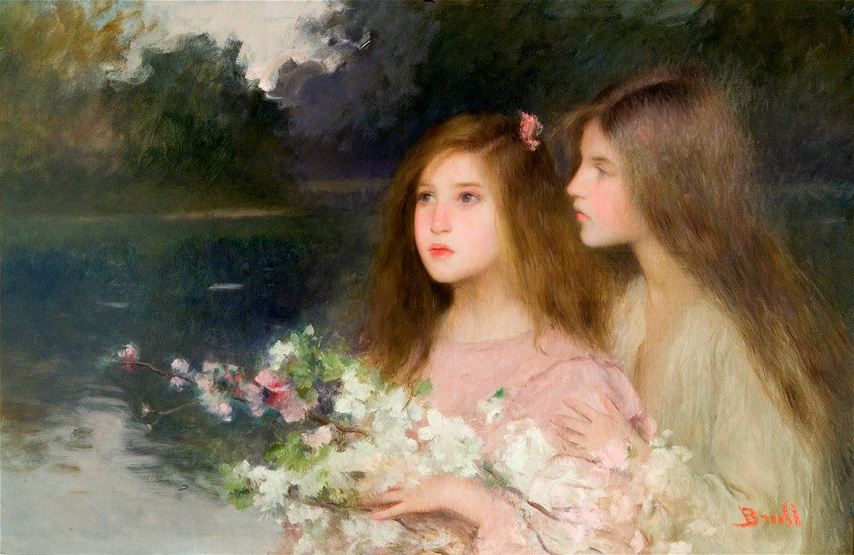 Dues nenes - Joan Brull i Vinyoles (1863-1912)