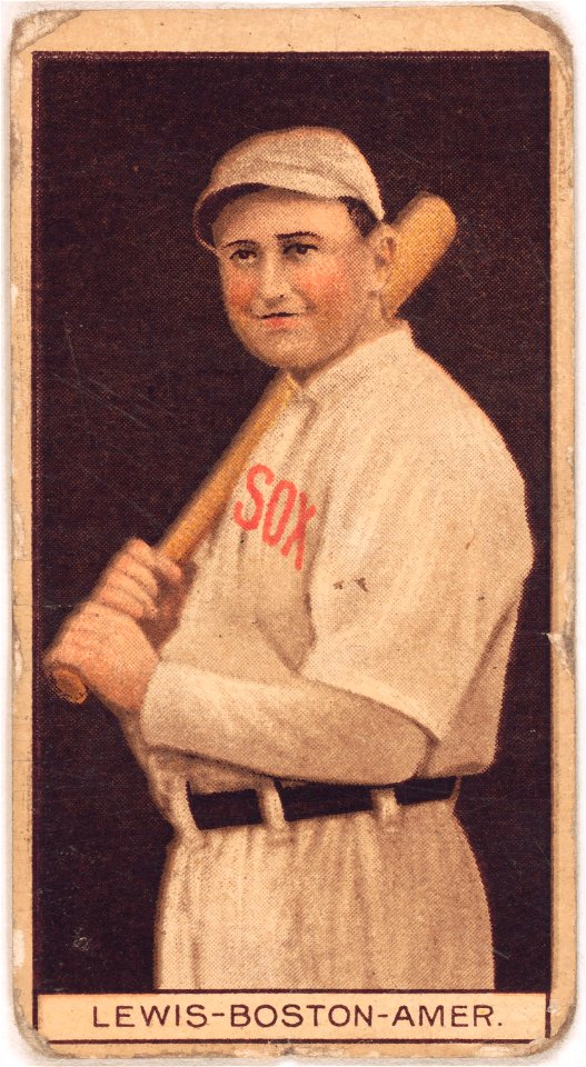 Duffy Lewis, Boston Red Sox, baseball card portrait LCCN2008678017