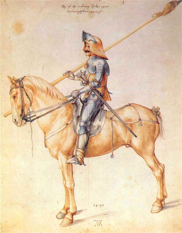 Duerer - Studie Reiter 1495