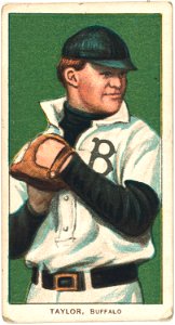 Dummy Taylor, Buffalo Team, baseball card portrait LCCN2008676928