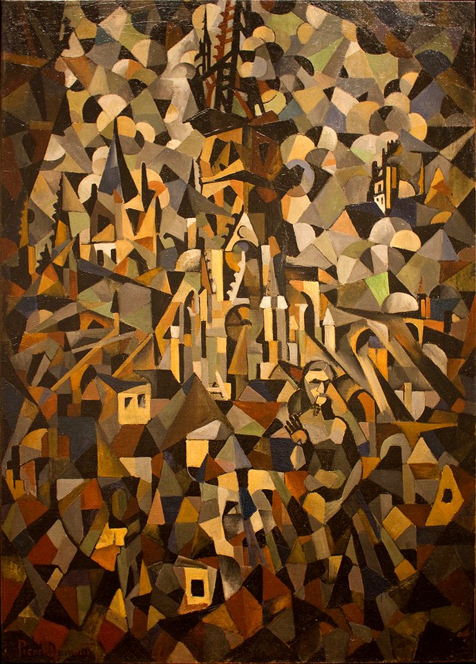 Pierre Dumont, Cathédrale de Rouen (Rouen Cathedral), c.1912, oil on canvas, 192.4 x 138.7 cm, Milwaukee Art Museum
