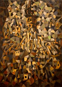 Pierre Dumont, Cathédrale de Rouen (Rouen Cathedral), c.1912, oil on canvas, 192.4 x 138.7 cm, Milwaukee Art Museum