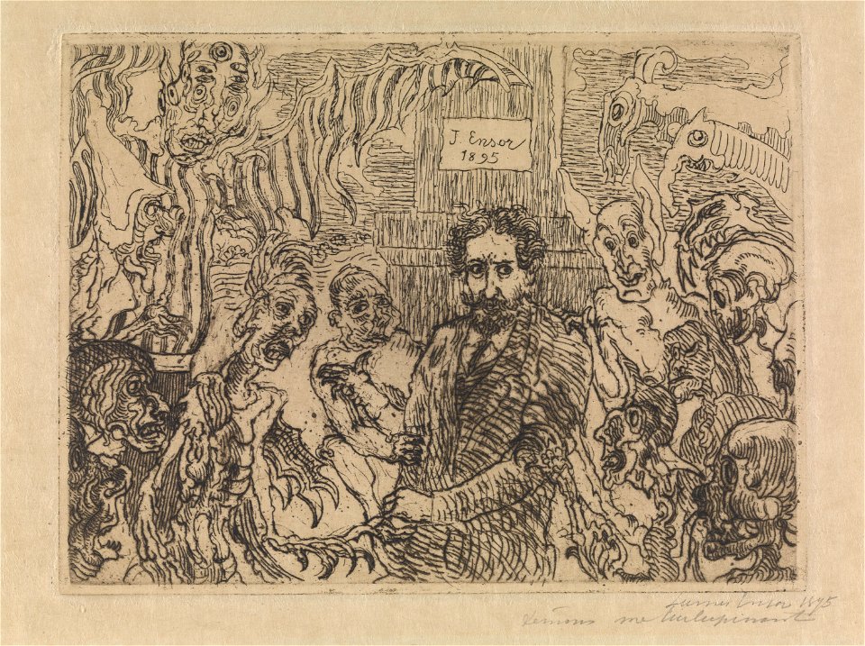 Duivels die mij sarren, James Ensor, MSK Gent, 1998-B-92