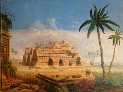 'Mayan Ruins, Yucatan' by Robert Scott Duncanson, Dayton