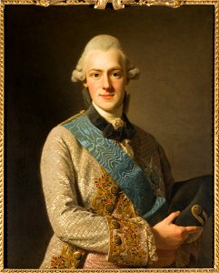 Duke Fredrik Adolf, Gustav IIIs Brother (Alexander Roslin) - Nationalmuseum - 18344