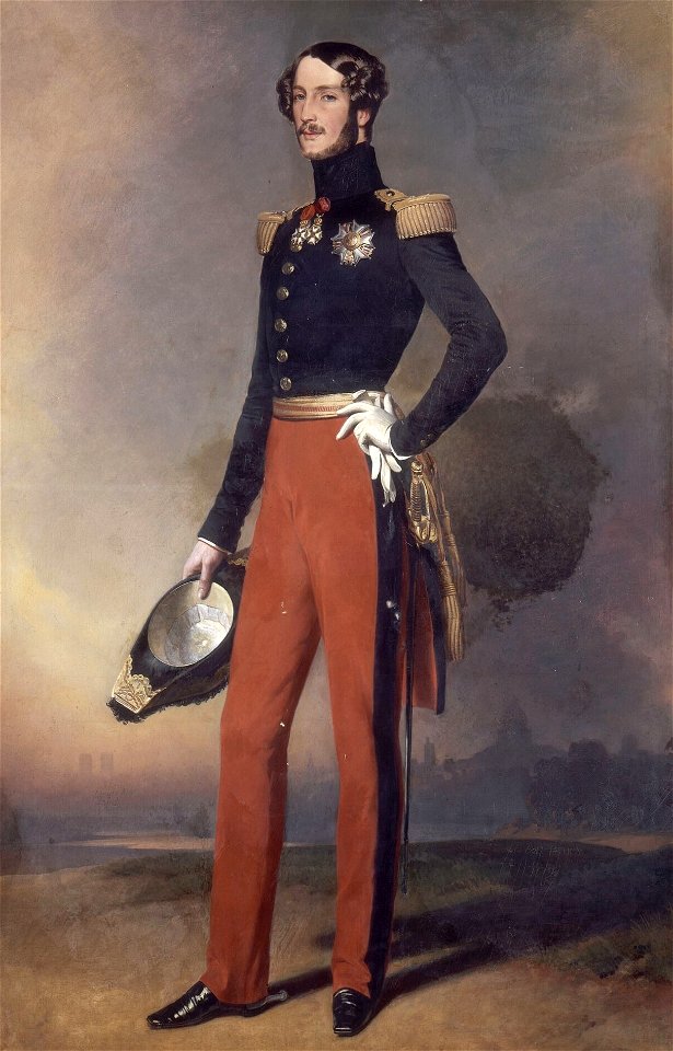 Duke of Orléans posthumous portrait Winterhalter