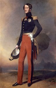 Portrait of Louis Philippe I, King of the French (1773–1850), by After  Franz Xaver Winterhalter - Palace of Versailles - Free Stock Illustrations
