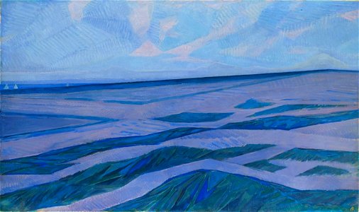 Duinlandschap bij Domburg, Piet Mondriaan, 1911