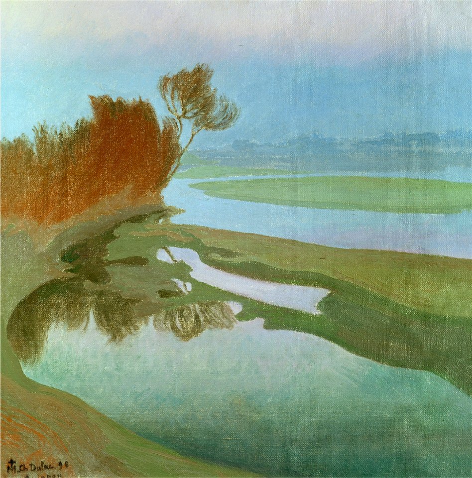 Charles-Marie Dulac - Paysage (1896)