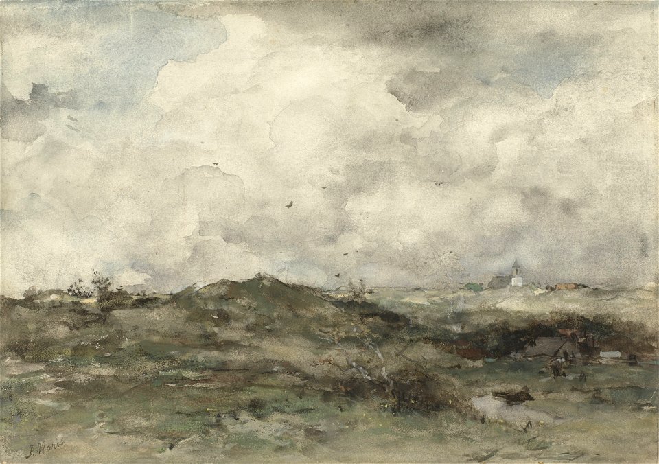 Duinlandschap Rijksmuseum SK-A-3686