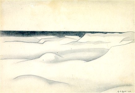 Dunes. George Copeland Ault