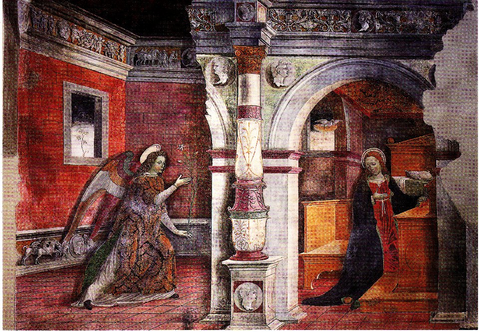 Duomo di Bobbio Annunciazione