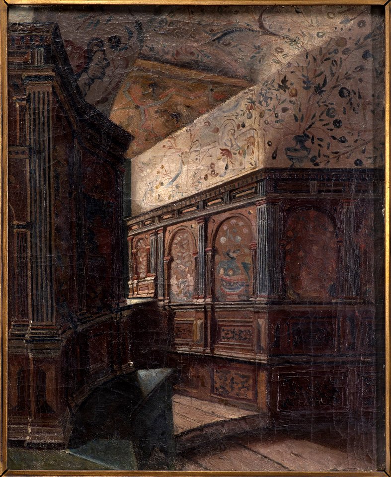 Duke Karl's Tower Chamber at Gripsholm (Ernst Josephson) - Nationalmuseum - 18879