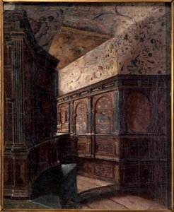 Duke Karl's Tower Chamber at Gripsholm (Ernst Josephson) - Nationalmuseum - 18879