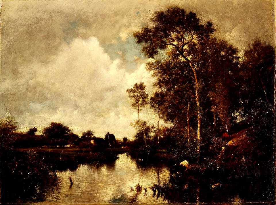 Jules Dupré - La rivière