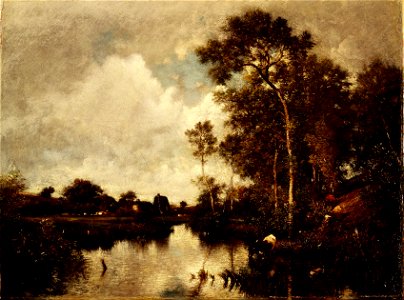 Jules Dupré - La rivière