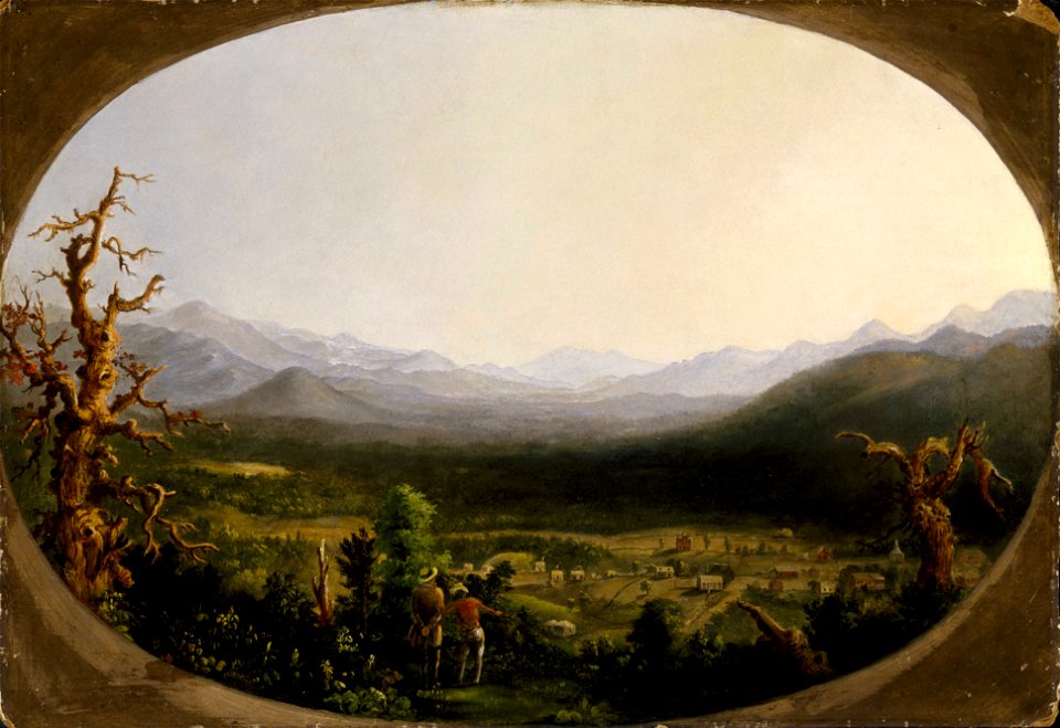 Robert Duncanson - A View of Asheville, North Carolina - Google Art Project