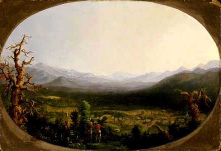 Robert Duncanson - A View of Asheville, North Carolina - Google Art Project