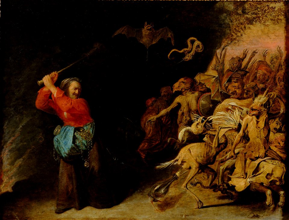 Dulle Griet, by David Ryckaert III