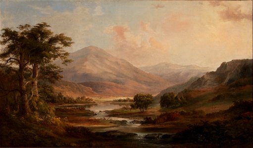 RobertDuncanson-Scottish Landscape 1871