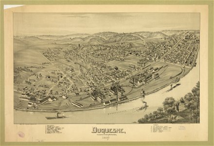 Duquesne, Allegheny County Pennsylvania, 1897 LCCN2003681815