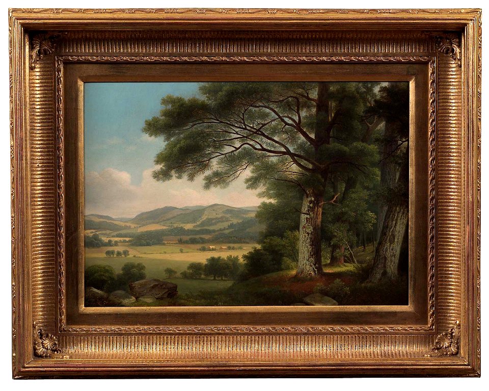 Asher Brown Durand - Edge of the Forest - 2002.628 - Museum of Fine Arts. Free illustration for personal and commercial use.