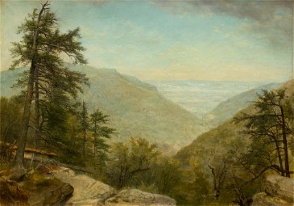 Kaaterskill Clove by Asher Brown Durand. Free illustration for personal and commercial use.