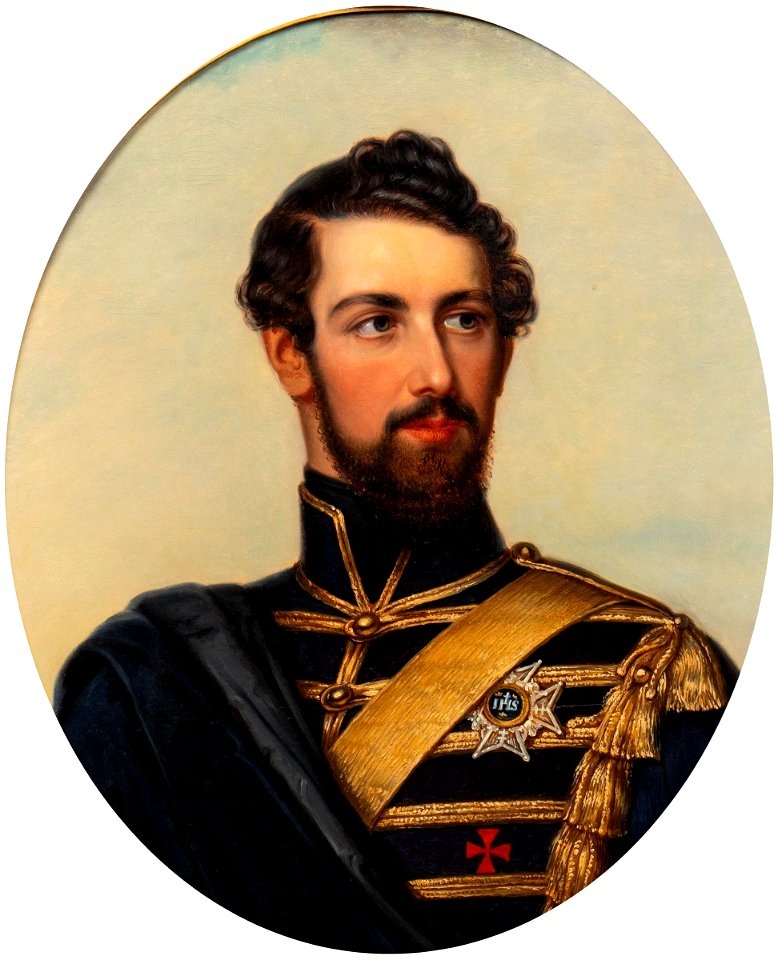 King Carl XV of Sweden and Norway by Friedrick Dürck