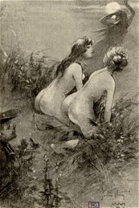 Dumont - Paris-Éros. Première série, Les maquerelles inédites, 1903 - Lune