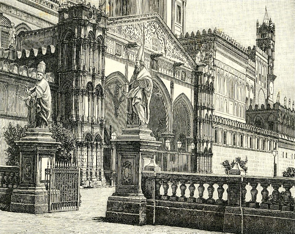 Duomo di Palermo facciata