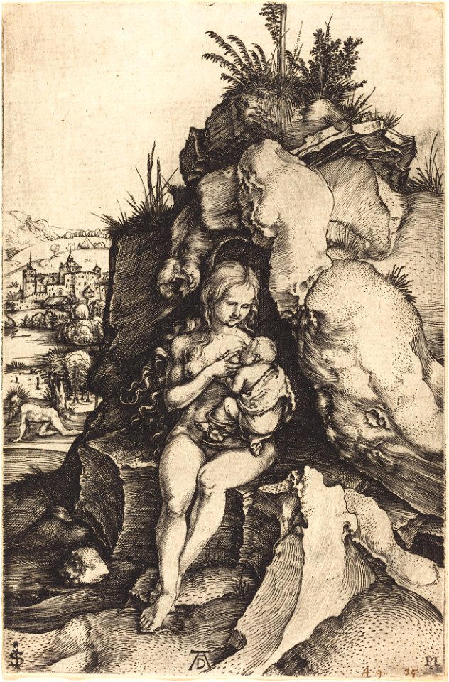 Albrecht Dürer - Buße des heiligen Johannes Chrysostomos (Washington)