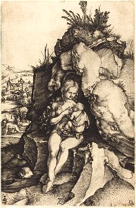 Albrecht Dürer - Buße des heiligen Johannes Chrysostomos (Washington)