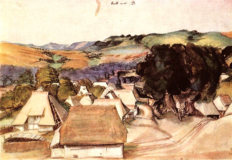 Albrecht Dürer - View of Kalchreut - WGA07369