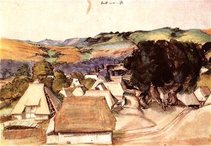 Albrecht Dürer - View of Kalchreut - WGA07369