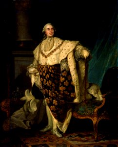 Duplessis, Joseph-Siffrein. Louis XVI, roi de France (1754-1793). Free illustration for personal and commercial use.