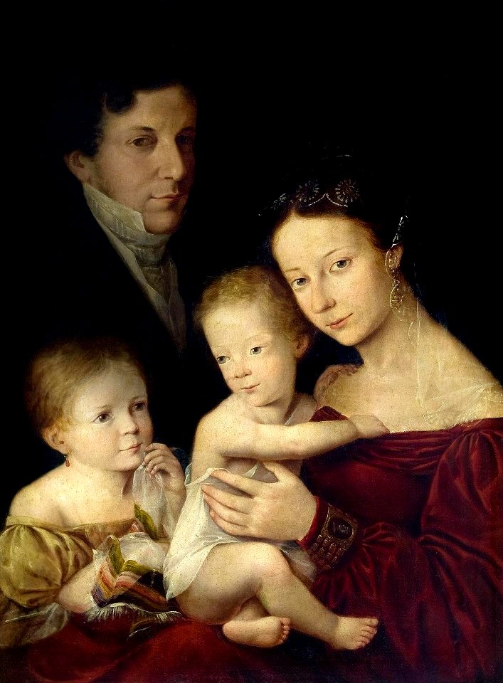 Duque de Rivas y su familia - Ángel de Saavedra