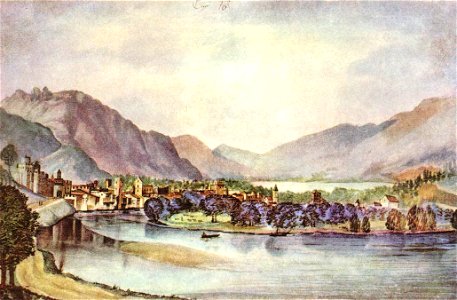 Albrecht Dürer - View of Trento - WGA07351. Free illustration for personal and commercial use.
