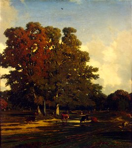 Jules Dupré - Paysage d'automne