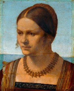 Albrecht Dürer - Bildnis einer jungen Venezianerin - Google Art Project. Free illustration for personal and commercial use.