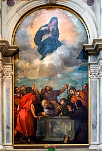 Duomo (Verona) - Cartolari-Nichesola Chapel - L'assunzione del Tiziano