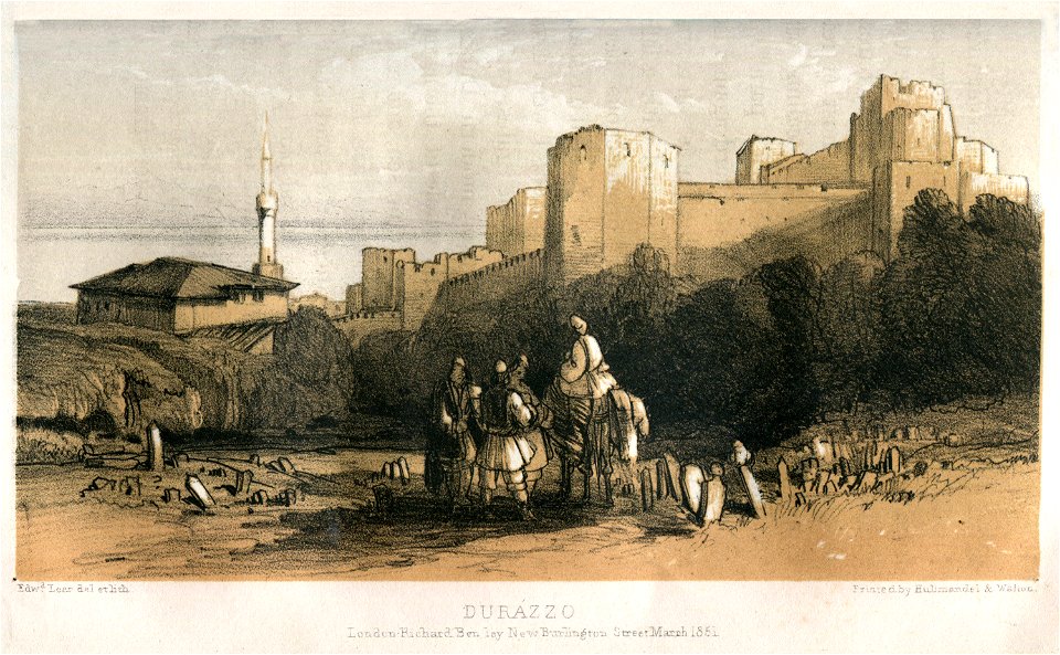 Durazzo - Lear Edward - 1851