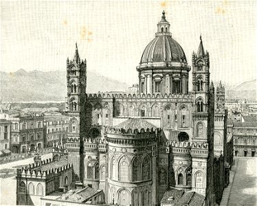 Duomo di Palermo lato orientale