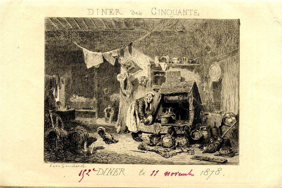 Dupré - Diner des Cinquante, 1983,U.1407
