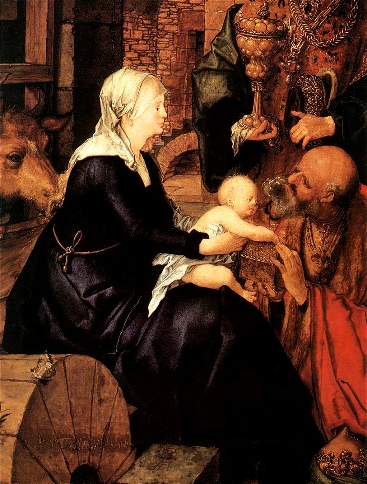 Durer, adorazione dei magi 02