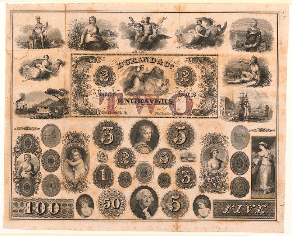 Durand & Co. bank note engravers LCCN2016645685